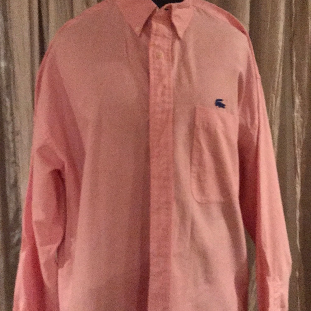 Men’s vintage 100% cotton Lacoste button down.